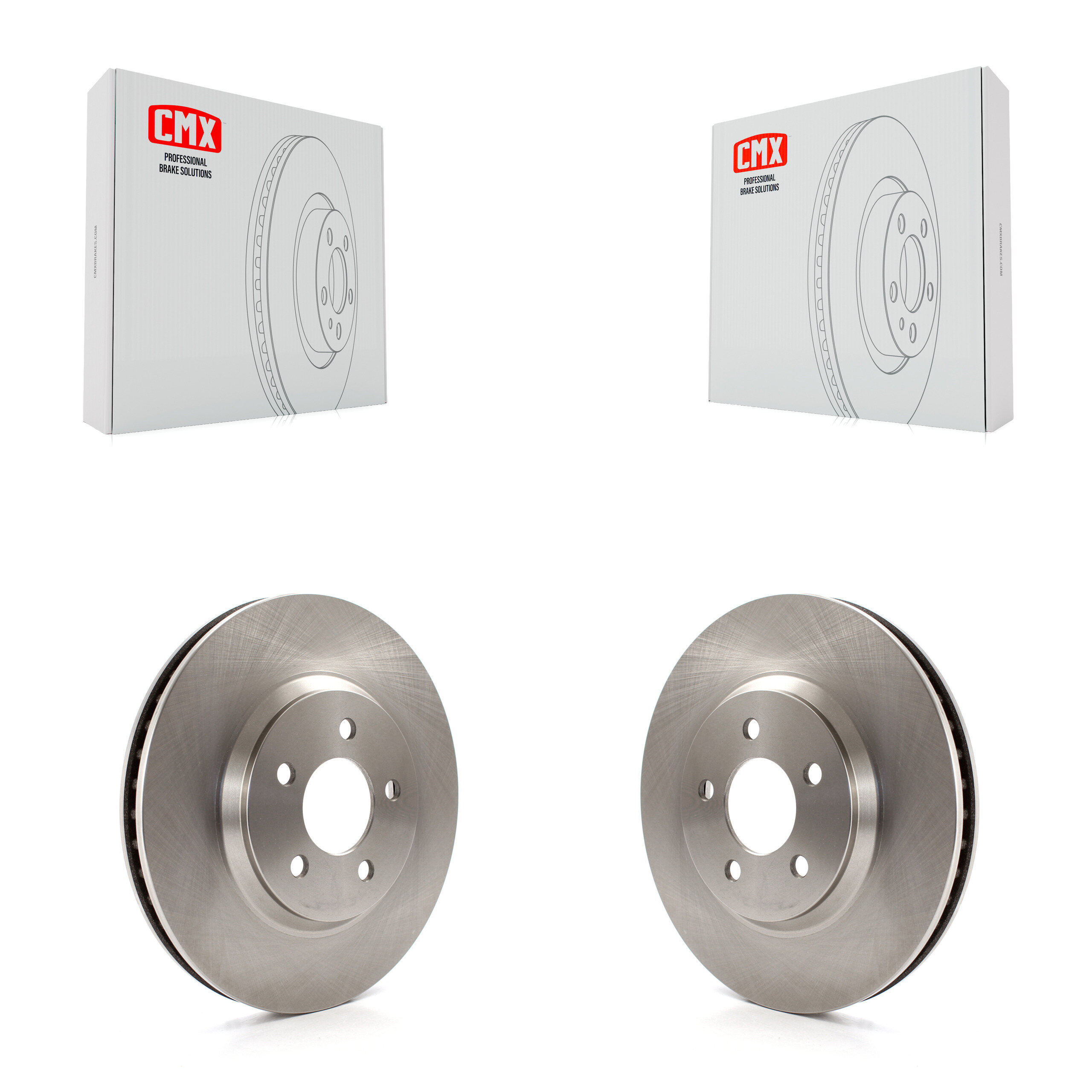 Front Disc Brake Rotors Pair For Ford Mustang K8-100171