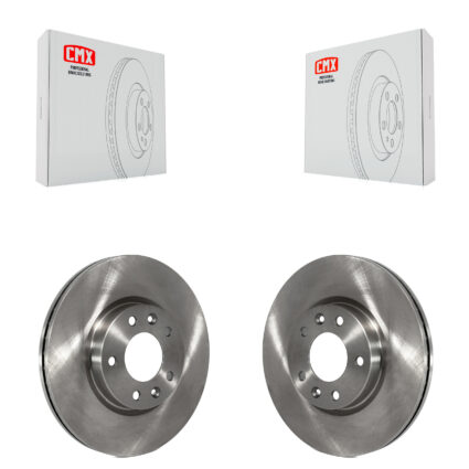 Front Disc Brake Rotors Pair For Ford Fusion Mazda 6 Lincoln MKZ Zephyr Mercury Milan K8-100173