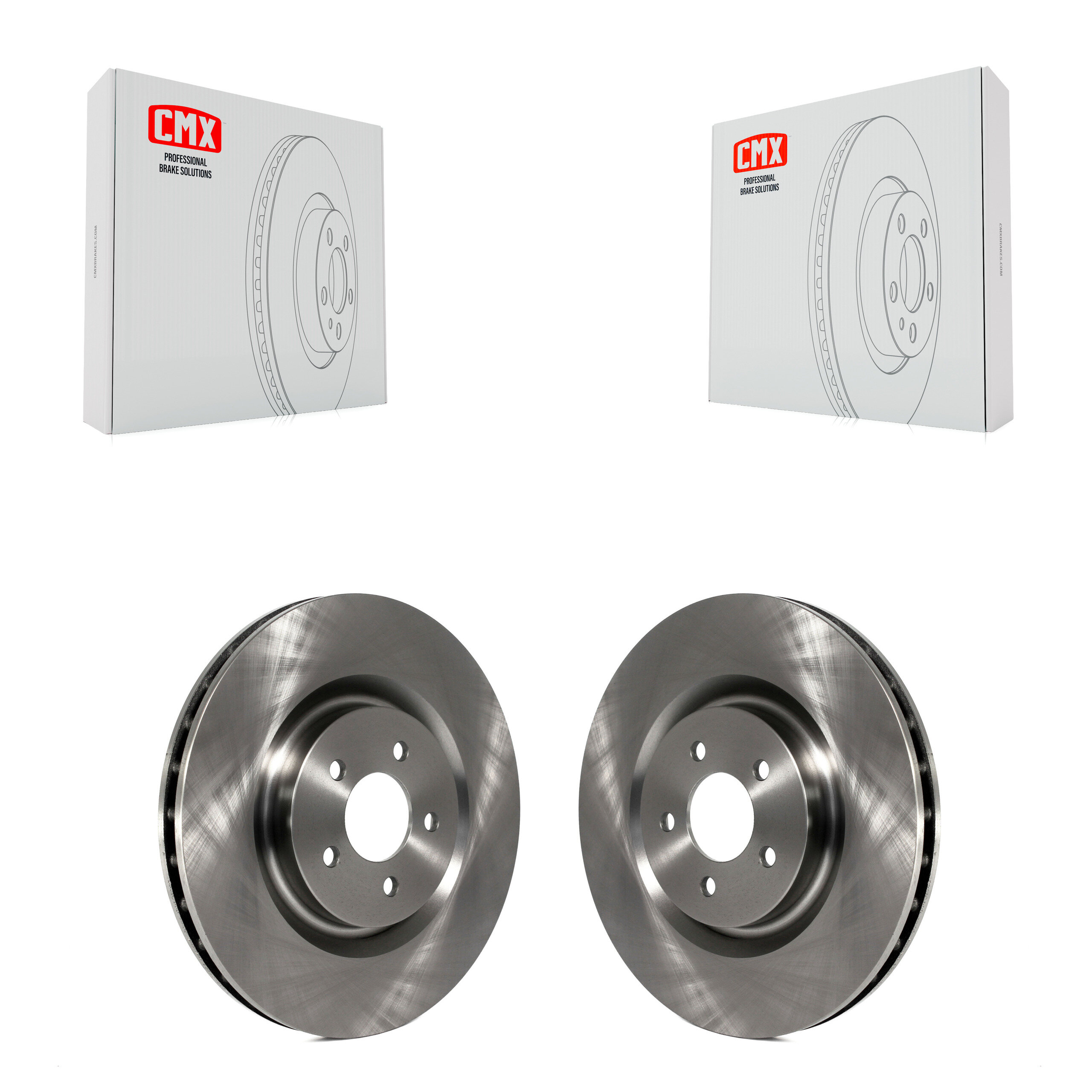 Front Disc Brake Rotors Pair For Ford Mustang K8-100175