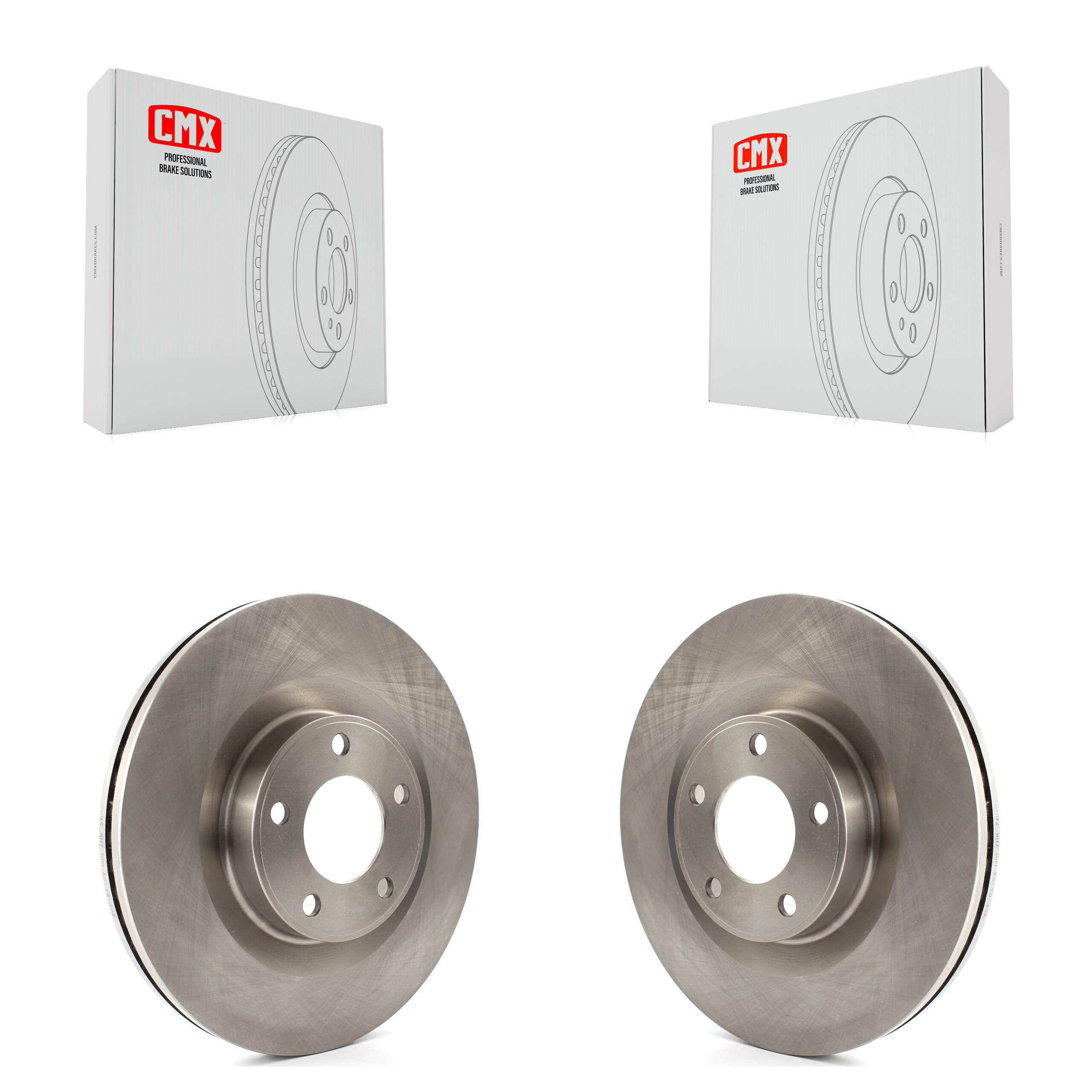 Front Disc Brake Rotors Pair For Ford Edge Lincoln MKX K8-100177