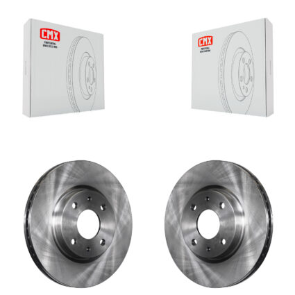 Front Disc Brake Rotors Pair For 2008-2011 Ford Focus K8-100179