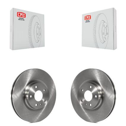 Front Disc Brake Rotors Pair For Ford Fusion Lincoln MKZ K8-100192