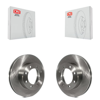 Front Disc Brake Rotors Pair For Ford F-350 Super Duty F-250 F-450 K8-100193