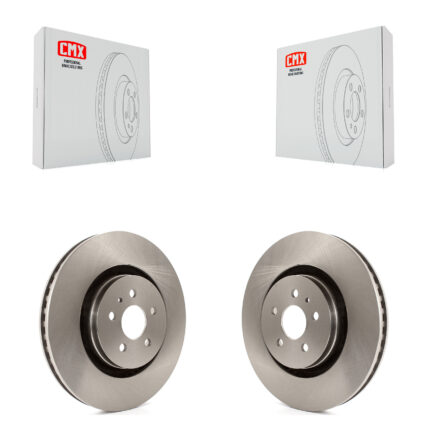Front Disc Brake Rotors Pair For Ford Edge Fusion Lincoln Nautilus MKX MKZ Continental K8-100198