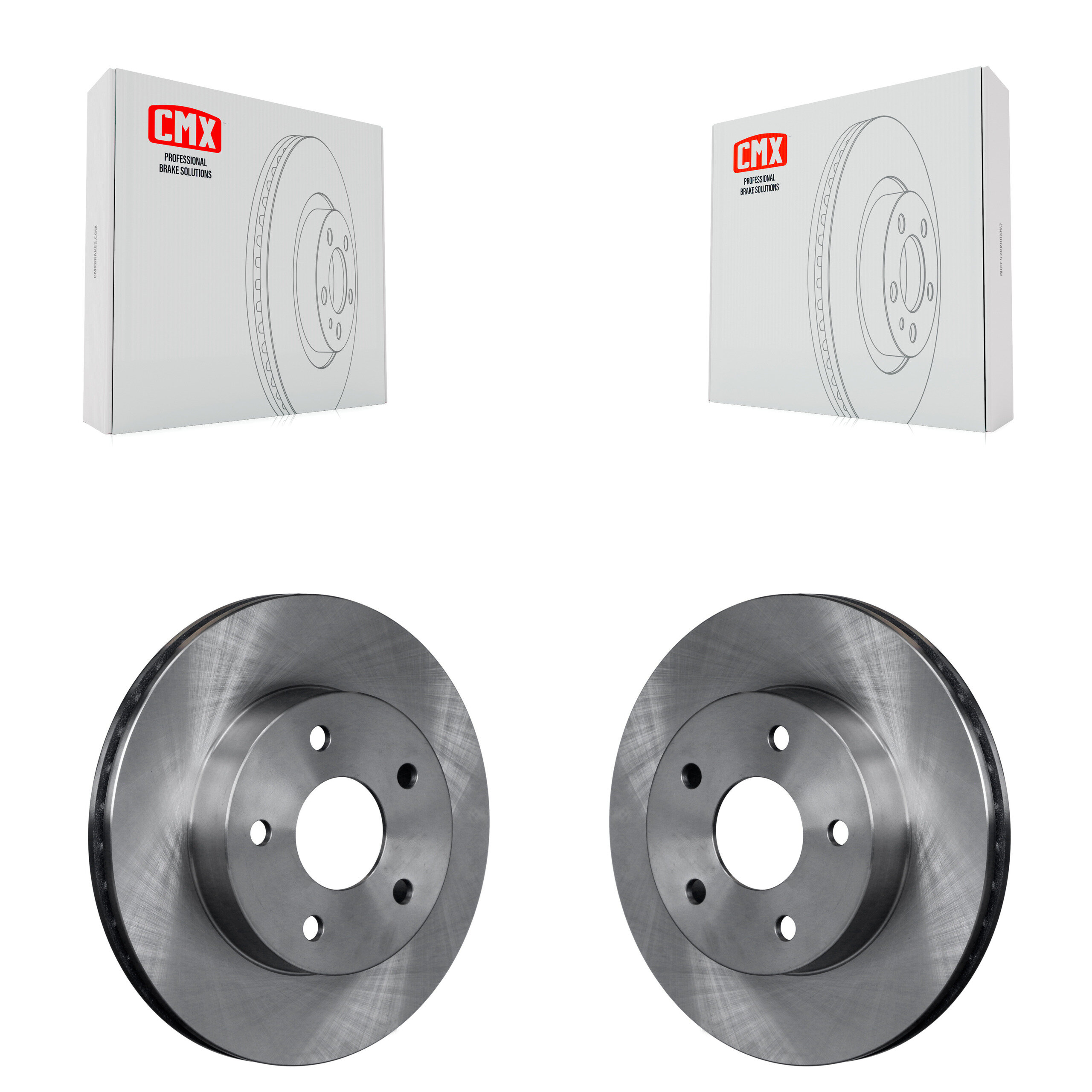 Front Disc Brake Rotors Pair For 1999-2004 Jeep Grand Cherokee K8-100212