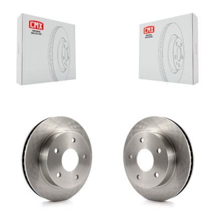Front Disc Brake Rotors Pair For 2000-2001 Dodge Ram 1500 4WD K8-100214