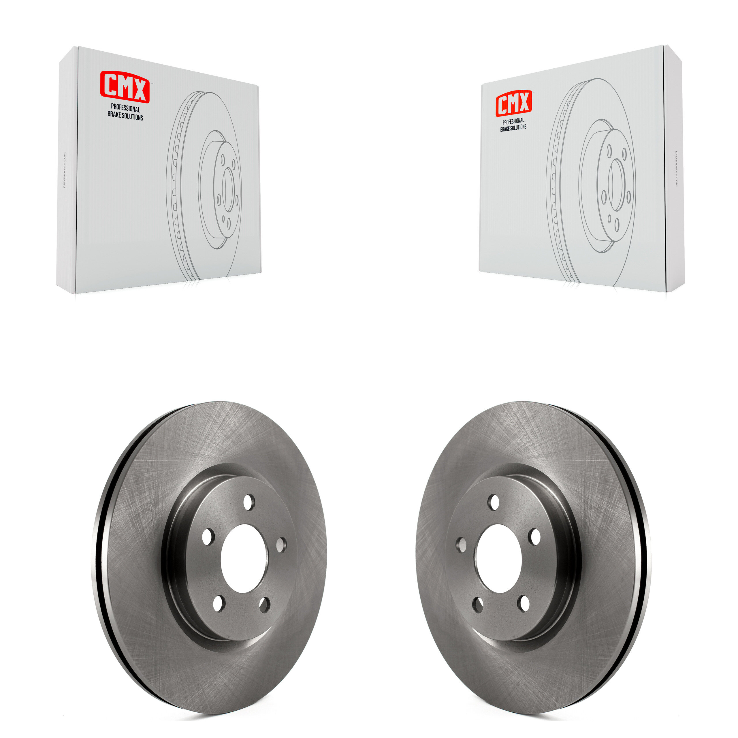 Front Disc Brake Rotors Pair For Chrysler PT Cruiser K8-100219