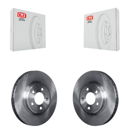 Front Disc Brake Rotors Pair For Dodge Chrysler 300 Charger Challenger Magnum K8-100229