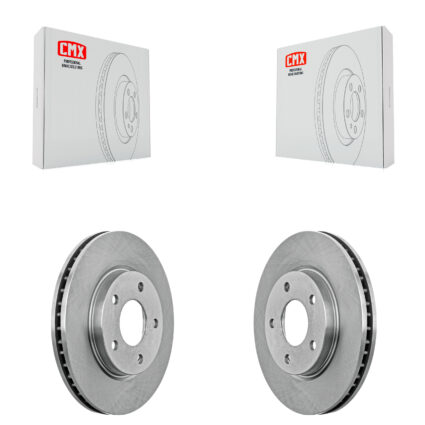 Front Disc Brake Rotors Pair For Mitsubishi Lancer Dodge Caliber K8-100236