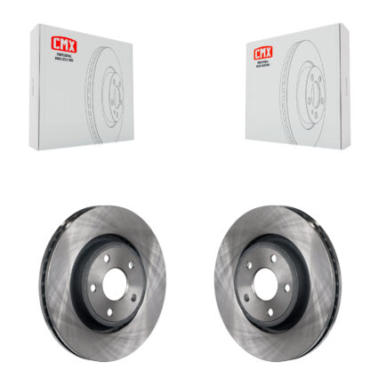 Front Disc Brake Rotors Pair For Jeep Grand Cherokee Dodge Durango WK K8-100247