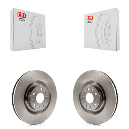 Front Disc Brake Rotors Pair For 2014-2020 Fiat 500L K8-100254