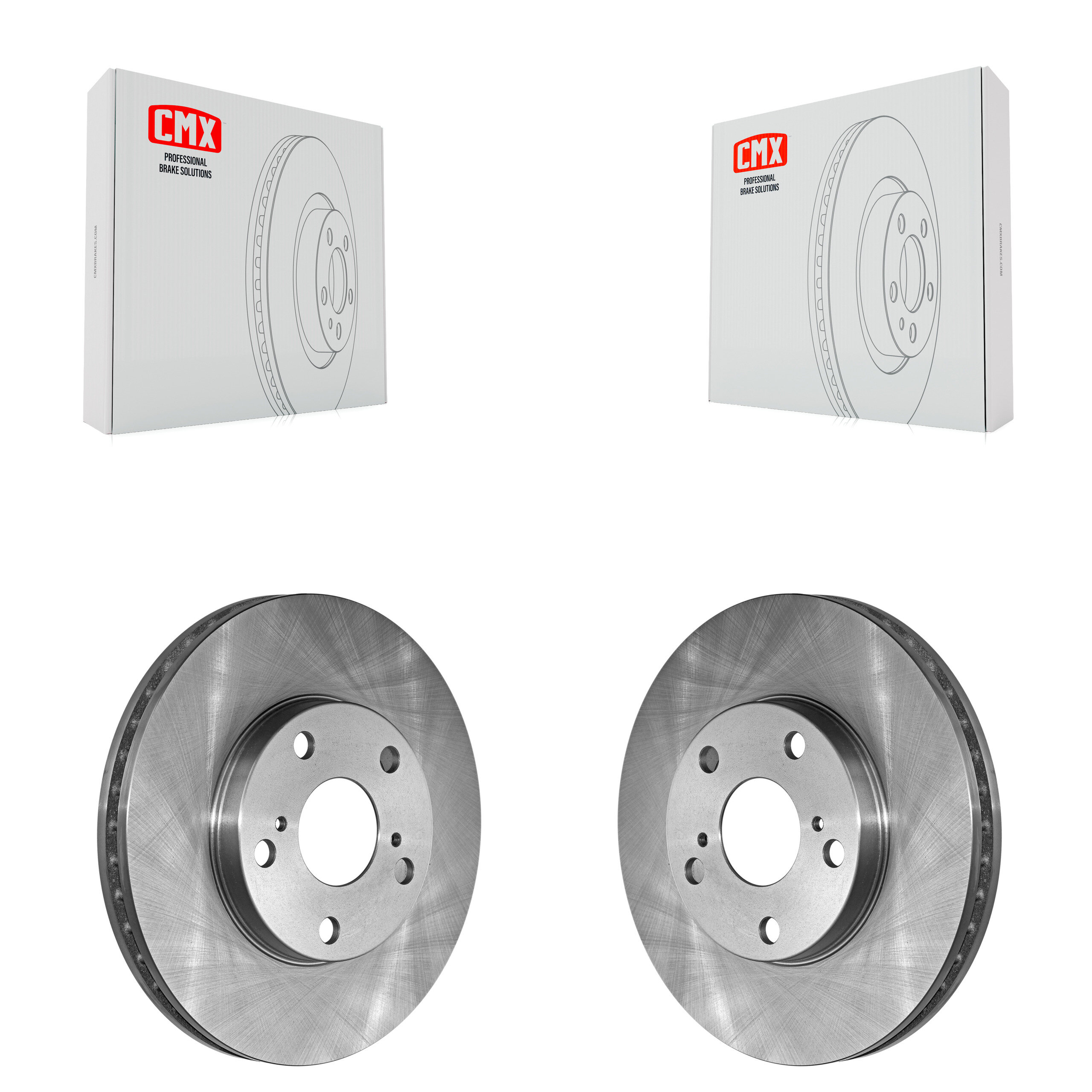 Front Disc Brake Rotors Pair For Toyota Camry Sienna Solara Avalon Lexus ES300 K8-100273