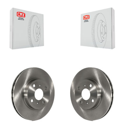 Front Disc Brake Rotors Pair For Toyota Corolla Prius Prizm Chevrolet Geo K8-100277