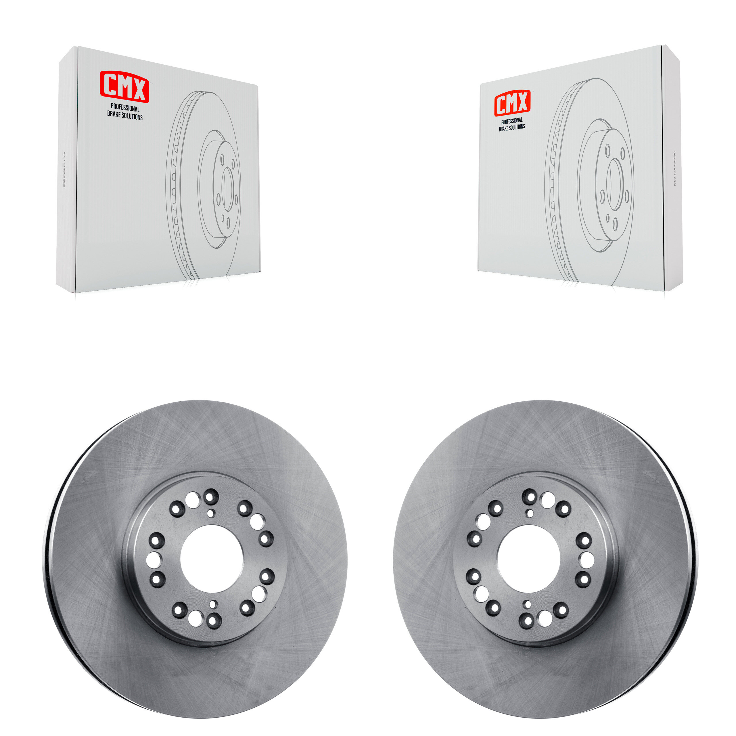 Front Disc Brake Rotors Pair For Lexus SC430 IS300 GS300 SC400 GS400 GS430 LS400 SC300 K8-100281
