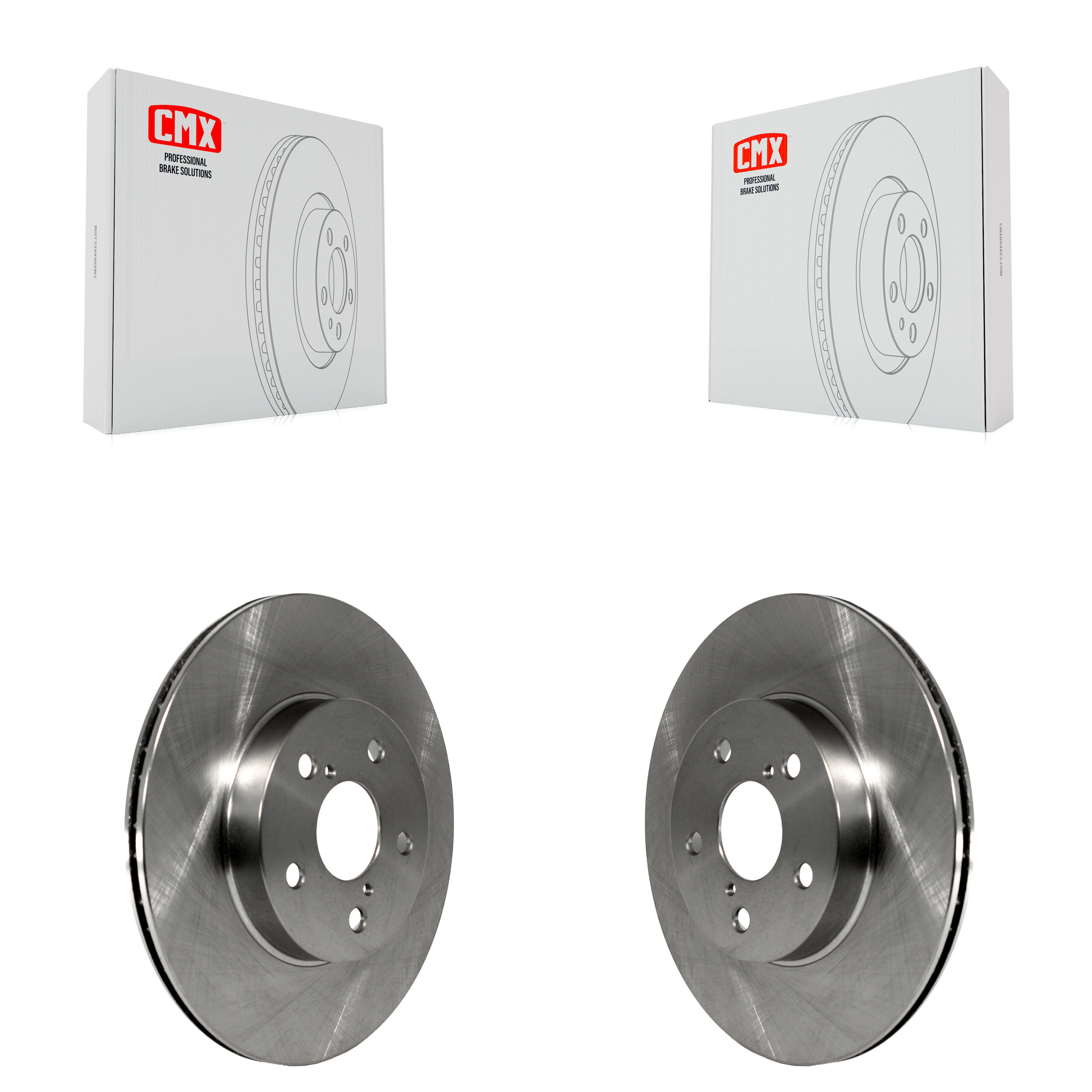 Front Disc Brake Rotors Pair For Toyota RAV4 K8-100289