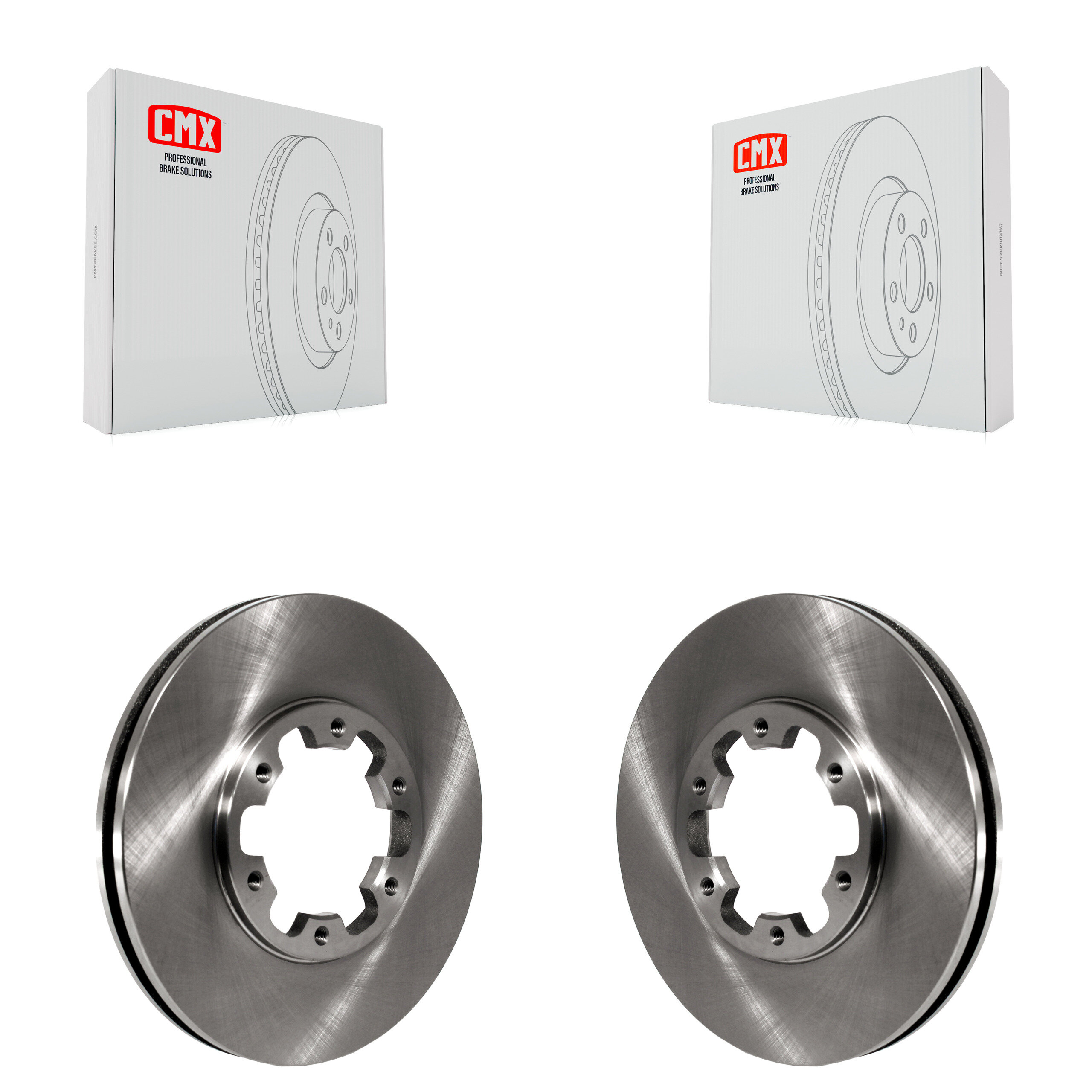 Front Disc Brake Rotors Pair For Nissan Xterra Frontier Pathfinder INFINITI QX4 K8-100290