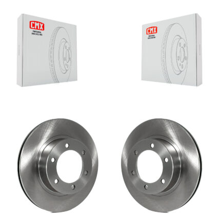 Front Disc Brake Rotors Pair For Toyota 4Runner Tacoma K8-100291