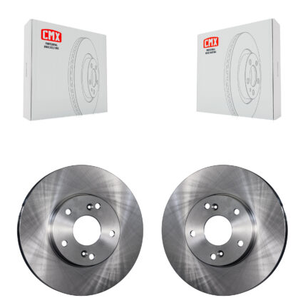 Front Disc Brake Rotors Pair For Honda Civic Accord Acura Fit CSX Element ILX CR-Z K8-100296
