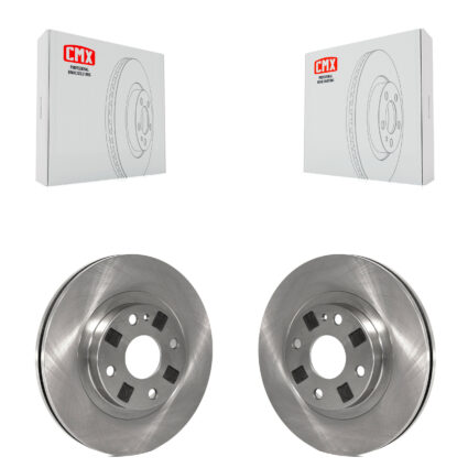 Front Disc Brake Rotors Pair For Mazda Protege K8-100311