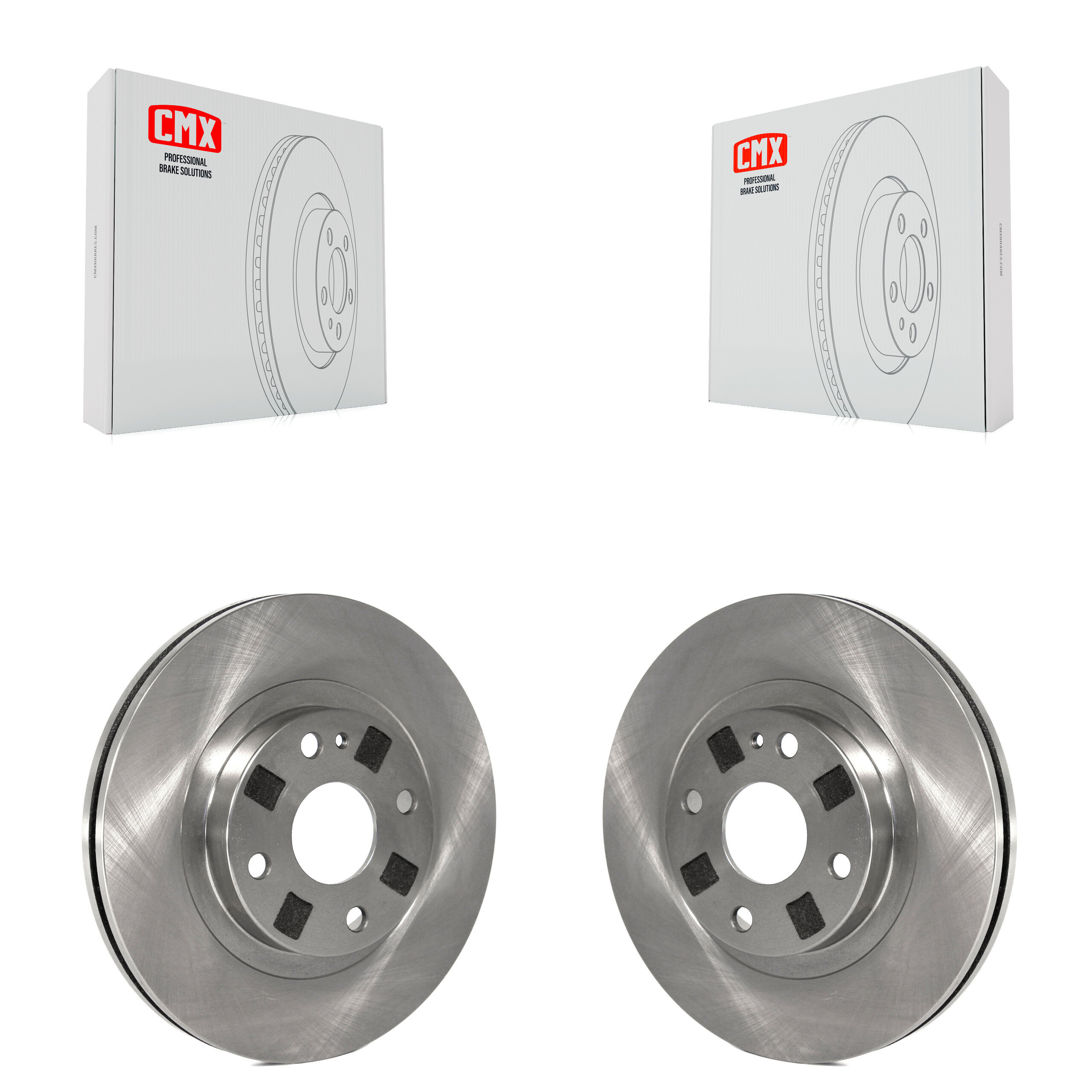 Front Disc Brake Rotors Pair For Mazda Protege K8-100311