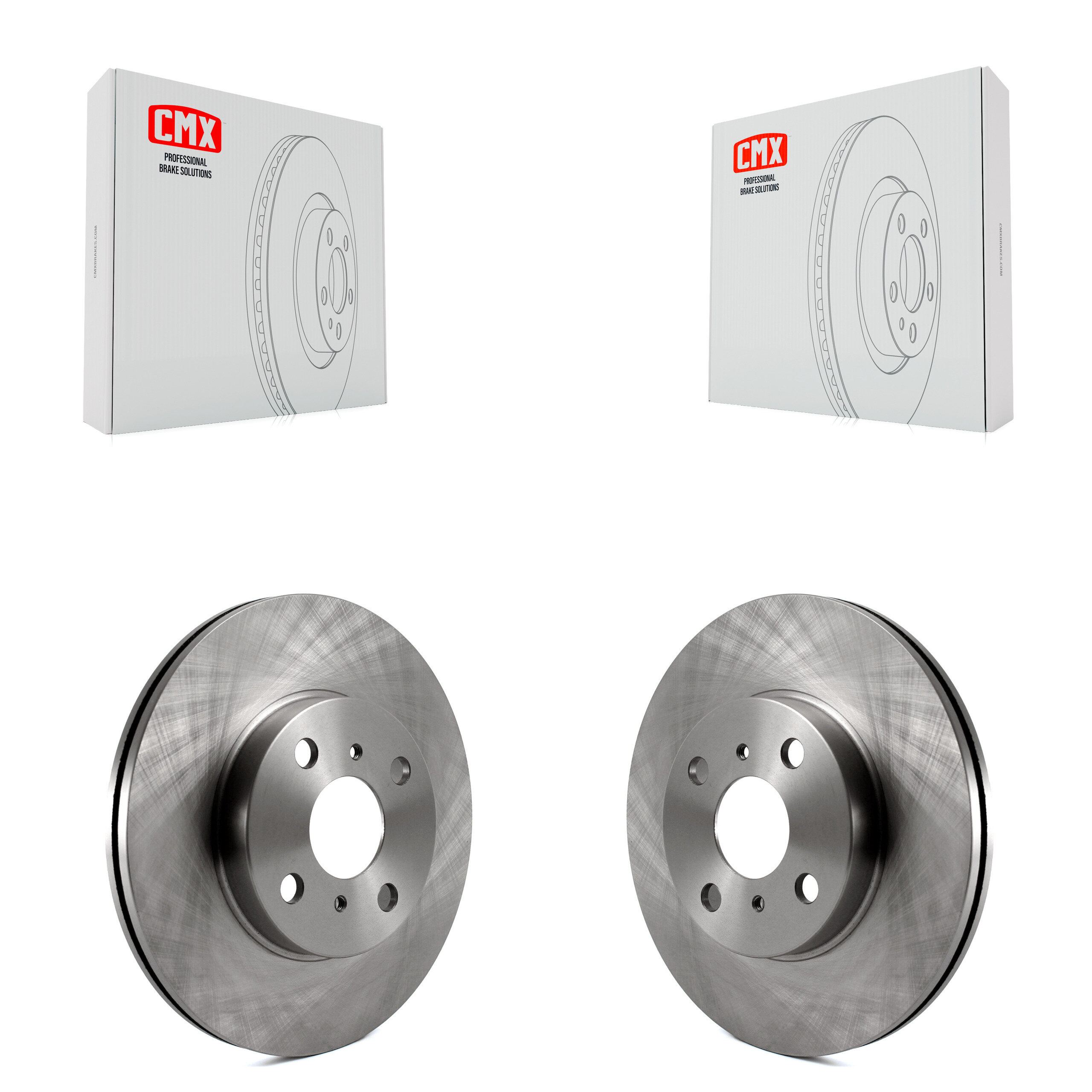 Front Disc Brake Rotors Pair For Toyota Echo MR2 Spyder K8-100320