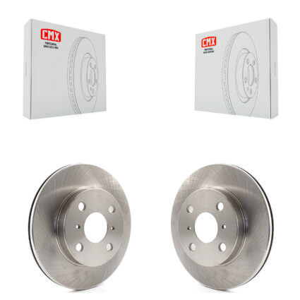 Front Disc Brake Rotors Pair For 2000 Toyota Echo To 08 00 K8-100322