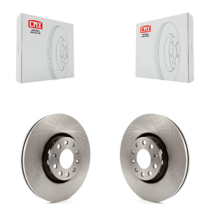 Front Disc Brake Rotors Pair For Audi A4 Quattro A6 A8 S6 S4 K8-100324