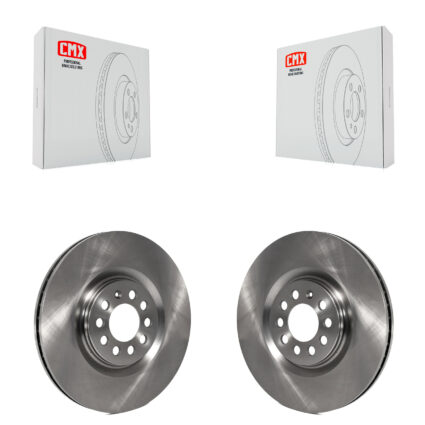 Front Disc Brake Rotors Pair For Volkswagen Jetta Golf Audi TT Quattro K8-100325