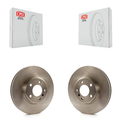 Front Disc Brake Rotors Pair For BMW X5 K8-100328