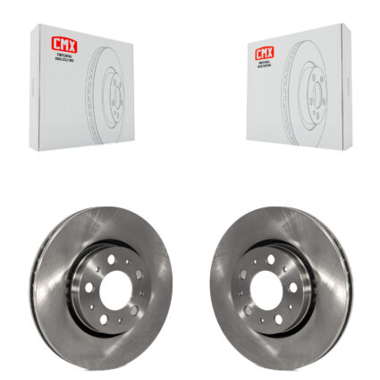 Front Disc Brake Rotors Pair For Volvo S60 XC70 V70 S80 K8-100332