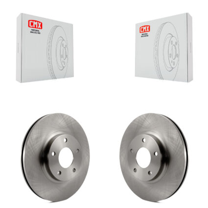 Front Disc Brake Rotors Pair For Nissan Altima Maxima INFINITI I35 K8-100338