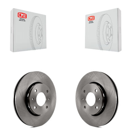 Front Disc Brake Rotors Pair For Volvo S40 V40 K8-100343