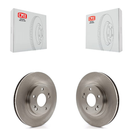 Front Disc Brake Rotor Pair For 2001-2006 Hyundai Santa Fe With 294mm Diameter K8-100346
