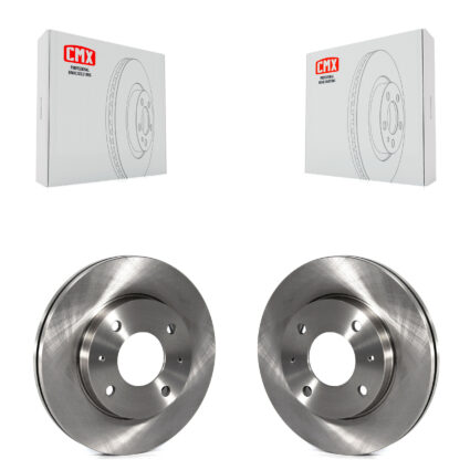 Front Disc Brake Rotors Pair For Hyundai Elantra Sonata Kia Optima Magentis K8-100351