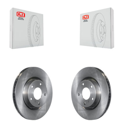 Front Disc Brake Rotors Pair For INFINITI G35 Nissan 350Z K8-100352