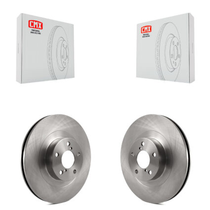 Front Disc Brake Rotors Pair For Subaru Impreza Forester Outback Legacy Baja Saab 9-2X K8-100355
