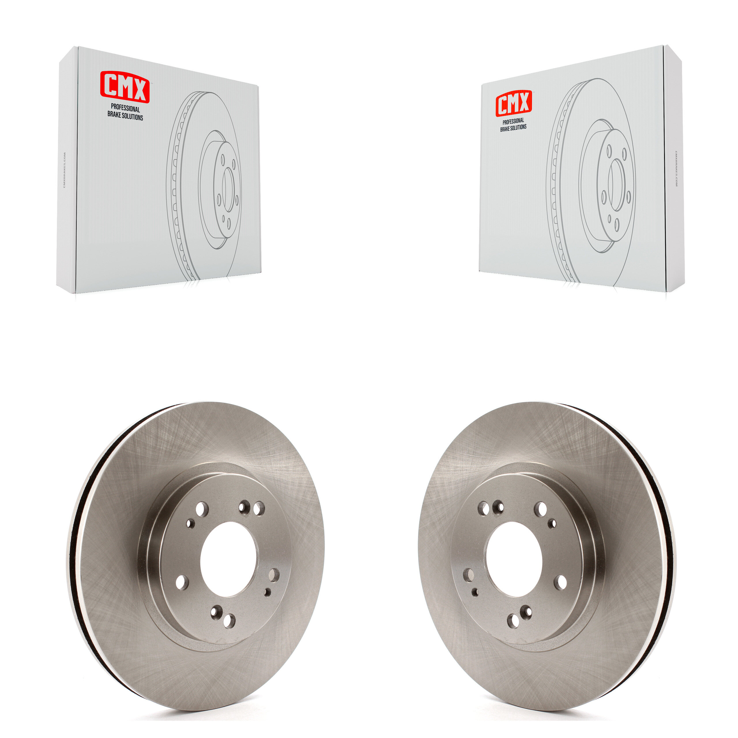 Front Disc Brake Rotors Pair For Mitsubishi Endeavor K8-100363