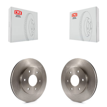 Front Disc Brake Rotors Pair For Nissan TITAN INFINITI QX56 Pathfinder Armada K8-100365