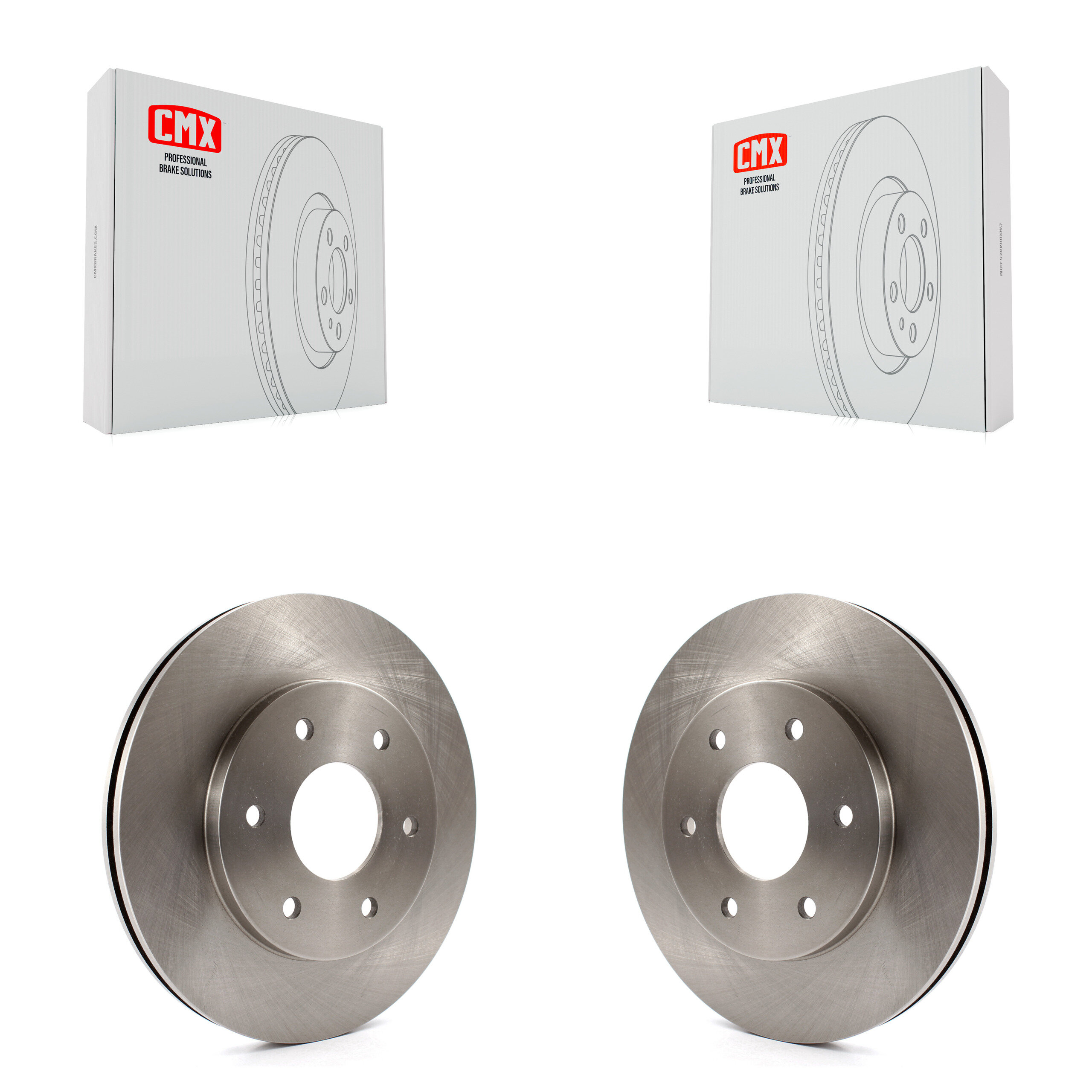 Front Disc Brake Rotors Pair For Nissan TITAN INFINITI QX56 Pathfinder Armada K8-100365