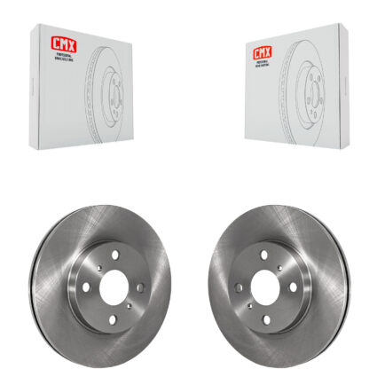 Front Disc Brake Rotors Pair For 2004-2006 Scion xB xA K8-100366