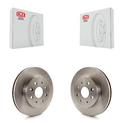 Front Disc Brake Rotors Pair For 2003-2005 Kia Rio K8-100373