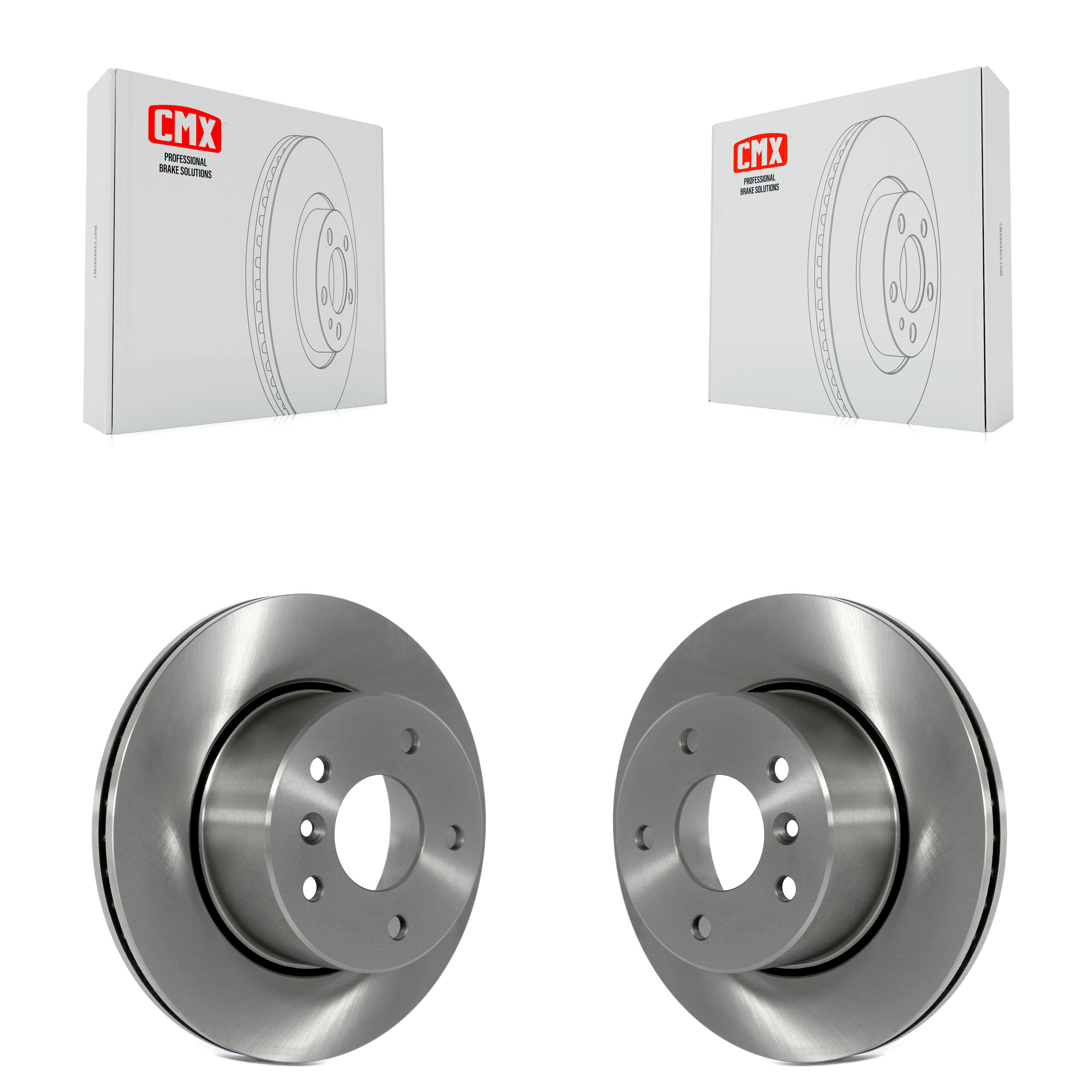 Front Disc Brake Rotors Pair For 1999-2004 Land Rover Discovery K8-100376