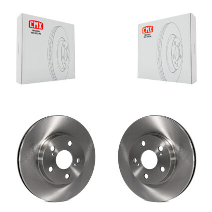 Front Disc Brake Rotors Pair For 2004-2009 Toyota Prius K8-100388