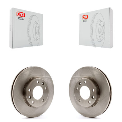 Front Disc Brake Rotors Pair For Kia Sedona K8-100390