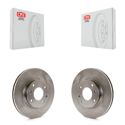 Front Disc Brake Rotors Pair For Hyundai Sonata Kia Optima Magentis K8-100391