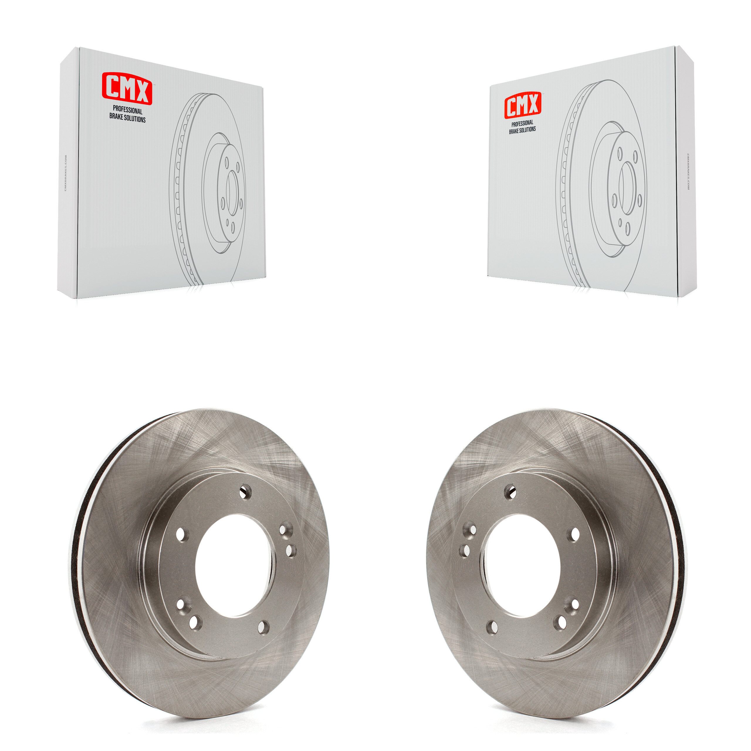Front Disc Brake Rotors Pair For 2003-2006 Kia Sorento K8-100392