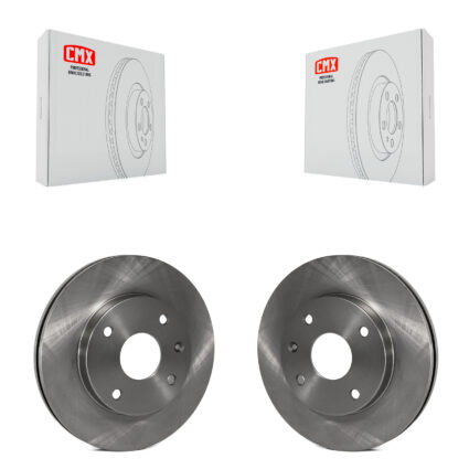 Front Disc Brake Rotors Pair For Chevrolet Optra Suzuki Forenza Reno K8-100395
