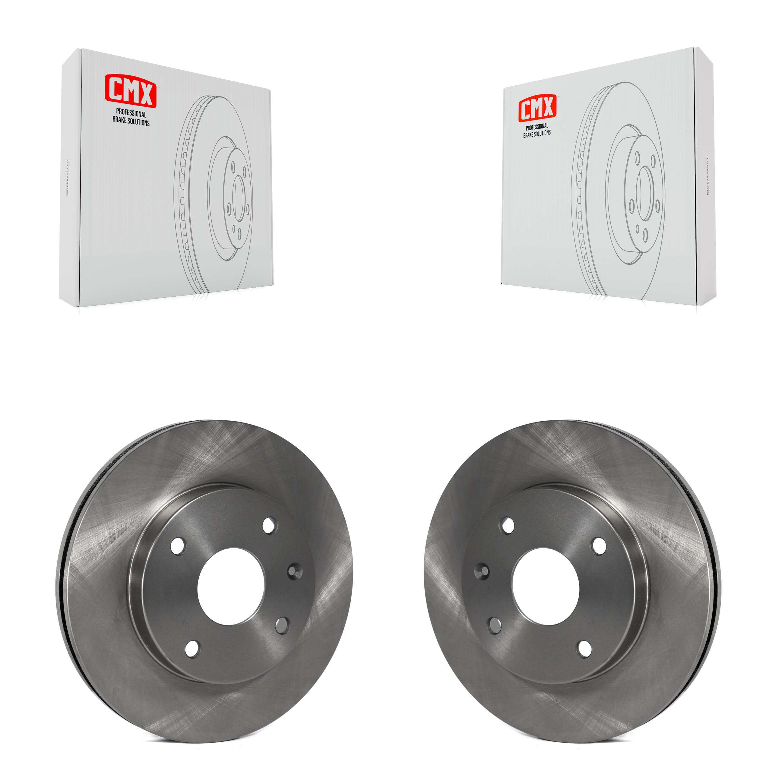Front Disc Brake Rotors Pair For Chevrolet Optra Suzuki Forenza Reno K8-100395