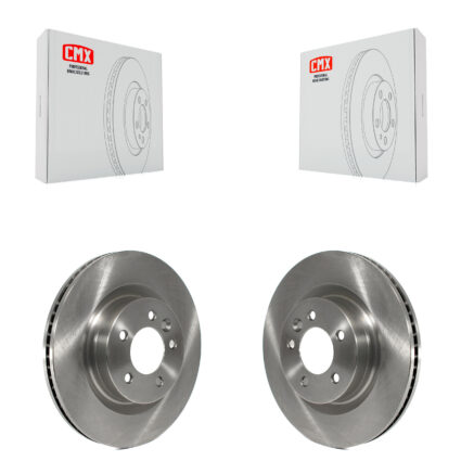 Front Disc Brake Rotors Pair For Land Rover LR3 Range Sport K8-100398