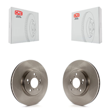 Front Disc Brake Rotors Pair For 2006-2014 Honda Ridgeline K8-100400